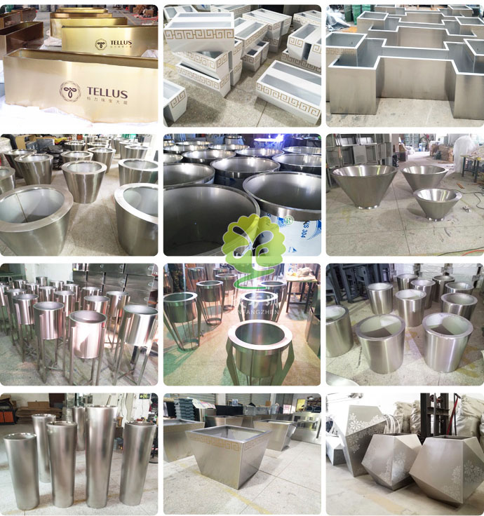 304不銹鋼沖壓景觀裝飾花池工廠(chǎng)生產(chǎn)圖