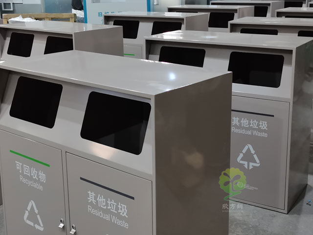 提升公共空間品質，深圳金屬垃圾桶助你一臂之力